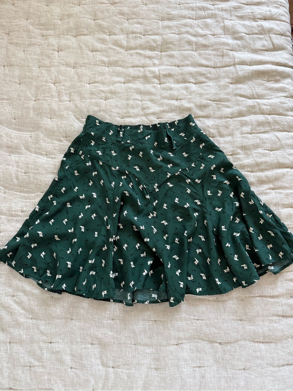 VTG Desert West Sherry Holt Mini Skirt Rodeo Cowgirl Size Large